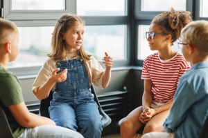 Focus groups with deaf and hard of hearing children