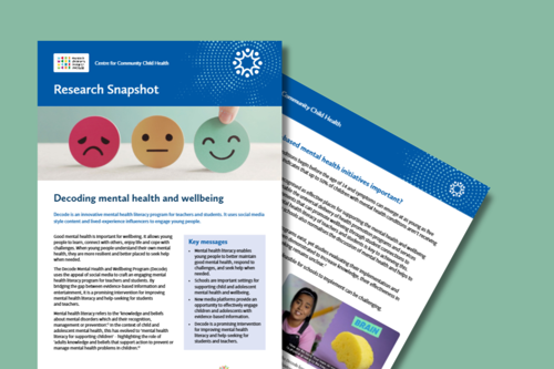 Decoding mental health and wellbeing